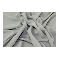 Plain Soft Polyester Dress Fabric Sage Grey