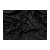 plain stretch swimwear dress fabric black