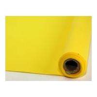 Plain Acrylic Felt Fabric Micro Roll 2.5m Yellow