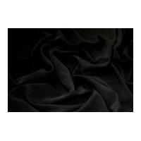 Plain Soft Polyester Dress Fabric Black