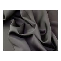 Plain Polyester & Spandex Stretch Neoprene Dress Fabric Grey