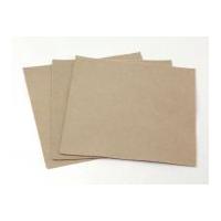 Plain Acrylic Felt Fabric 6\" Square 15cm Stone