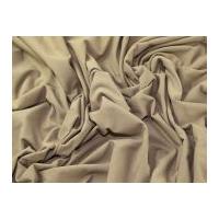 Plain Premium Quality Cotton Spandex Jersey Knit Dress Fabric Camel