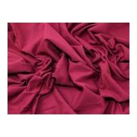 Plain Premium Quality Cotton Spandex Jersey Knit Dress Fabric Wine