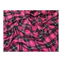 Plaid Check Soft Brushed Flannel Dress Fabric
