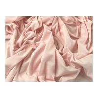 Plain Viscose & Lycra Stretch Jersey Knit Dress Fabric Pastel Pink
