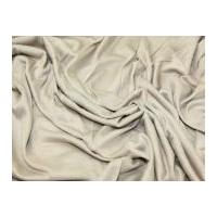Plain Viscose Stretch Jersey Dress Fabric Beige
