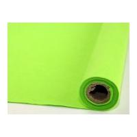 Plain Acrylic Felt Fabric Micro Roll 2.5m Zest Green