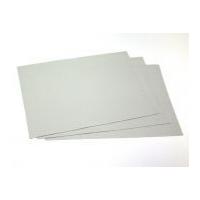 Plain Acrylic Felt Fabric A4 Rectangle 21cm x 29.7cm Silver Grey