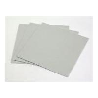 plain acrylic felt fabric 9 square 225cm silver grey