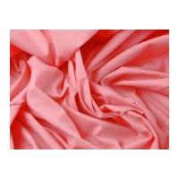 plain dyed cotton dress fabric coral