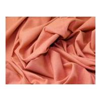 plain linen viscose blend dress fabric apricot orange