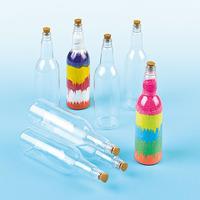 Plastic Art Bottles (Pack of 4)