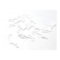 Plastic Swish Fastrack Curtain Hooks 38mm x 15mm White