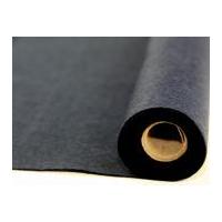 Plain Acrylic Felt Fabric Micro Roll 2.5m Navy Blue