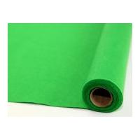 Plain Acrylic Felt Fabric Micro Roll 2.5m Meadow Green