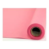 plain acrylic felt fabric micro roll 25m flamingo pink