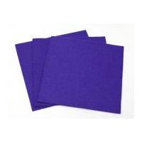 Plain Acrylic Felt Fabric 6\" Sq...