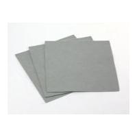 plain acrylic felt fabric 18 square 45cm grey