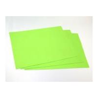 plain acrylic felt fabric a4 rectangle 21cm x 297cm zest green