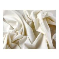 Plain Dyed Cotton Dress Fabric Light Cream