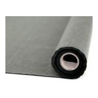 Plain Acrylic Felt Fabric Micro Roll 2.5m Charcoal Grey