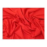 Plain Premium Quality Cotton Spandex Jersey Knit Dress Fabric Red