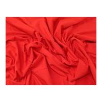 plain premium quality cotton spandex jersey knit dress fabric red