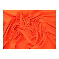 Plain Premium Quality Cotton Spandex Jersey Knit Dress Fabric Orange