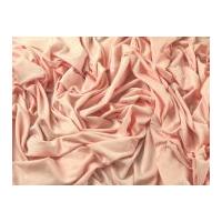 Plain Viscose & Lycra Stretch Jersey Knit Dress Fabric Soft Pink