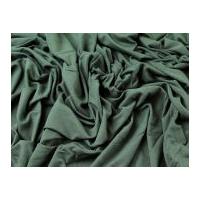 Plain Viscose & Lycra Stretch Jersey Knit Dress Fabric Deep Green
