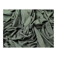 Plain Viscose & Lycra Stretch Jersey Knit Dress Fabric Sage Green