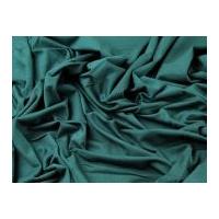 Plain Viscose & Lycra Stretch Jersey Knit Dress Fabric Bottle Green