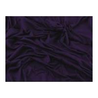 plain viscose lycra stretch jersey knit dress fabric deep purple