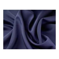 Plain Polyester & Spandex Stretch Neoprene Dress Fabric Navy Blue