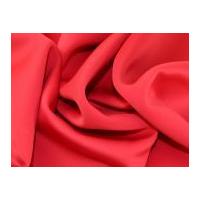 Plain Polyester & Spandex Stretch Neoprene Dress Fabric Red