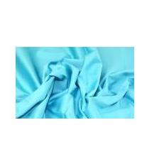 Plain Jardin Stretch Cotton Sateen Dress Fabric Turquoise