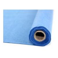 Plain Acrylic Felt Fabric Mini Roll 5m Cornflower Blue