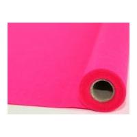 Plain Acrylic Felt Fabric Mini Roll 5m Cerise Pink