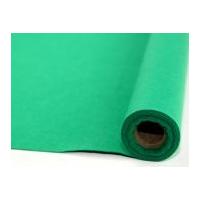 Plain Acrylic Felt Fabric Micro Roll 2.5m Viridian Green