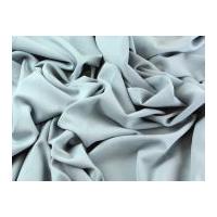 Plain Polyester, Viscose & Spandex Stretch Suiting Dress Fabric Sky Blue