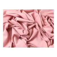 Plain Polyester, Viscose & Spandex Stretch Suiting Dress Fabric Rose Pink