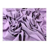 Plain Polyester, Viscose & Spandex Stretch Suiting Dress Fabric Lavender