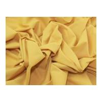 Plain Polycotton Dress Fabric Mustard