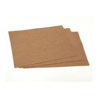 Plain Acrylic Felt Fabric A4 Rectangle 21cm x 29.7cm Teddy Brown