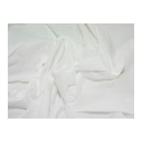 Plain Cotton Voile Fabric White