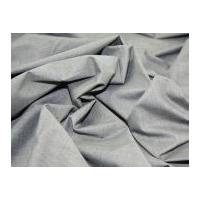 plain polycotton dress fabric school grey