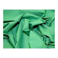 Plain Polycotton Dress Fabric Emerald Green