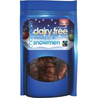 Plamil Dairy Free Chocolate Snowmen - 125g