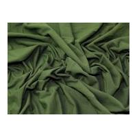 Plain Premium Quality Cotton Spandex Jersey Knit Dress Fabric Army Green